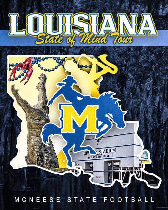 CoachNeugs1288's tweet photo. Always great talking to Coach Misita. @OFA_FB is an amazing school and has great leadership! Looking forward to seeing them dominate this year. @CoachAI @CoachGGoff @McNeeseFootball #WeDAT https://t.co/1maCSOablg
