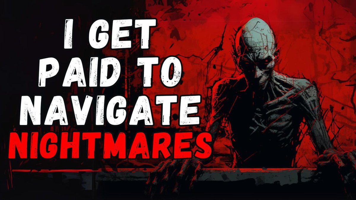 I Get Paid to Navigate Nightmares

New #Creepypasta #ScaryStory just dropped on our YouTube channel 

Check it out now -  youtu.be/70OEn08_BbM