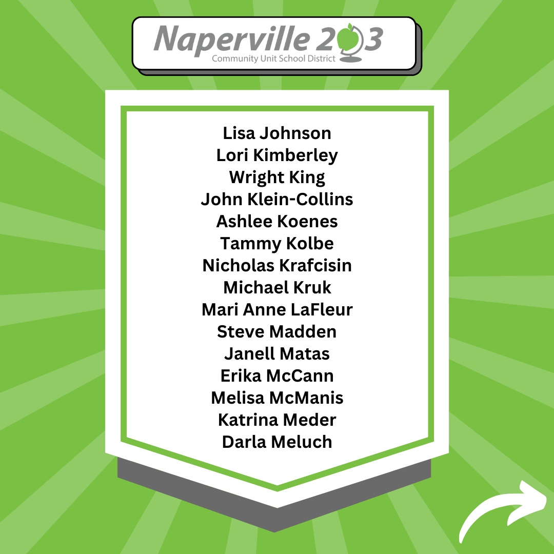🌟 Celebrating 20 Years of Dedication! 🎉 Join us in honoring our incredible employees who have devoted two decades to Naperville Schools. Their passion and commitment have shaped countless lives and inspired generations. Here's to many more years of excellence! 👏 #Elevate203