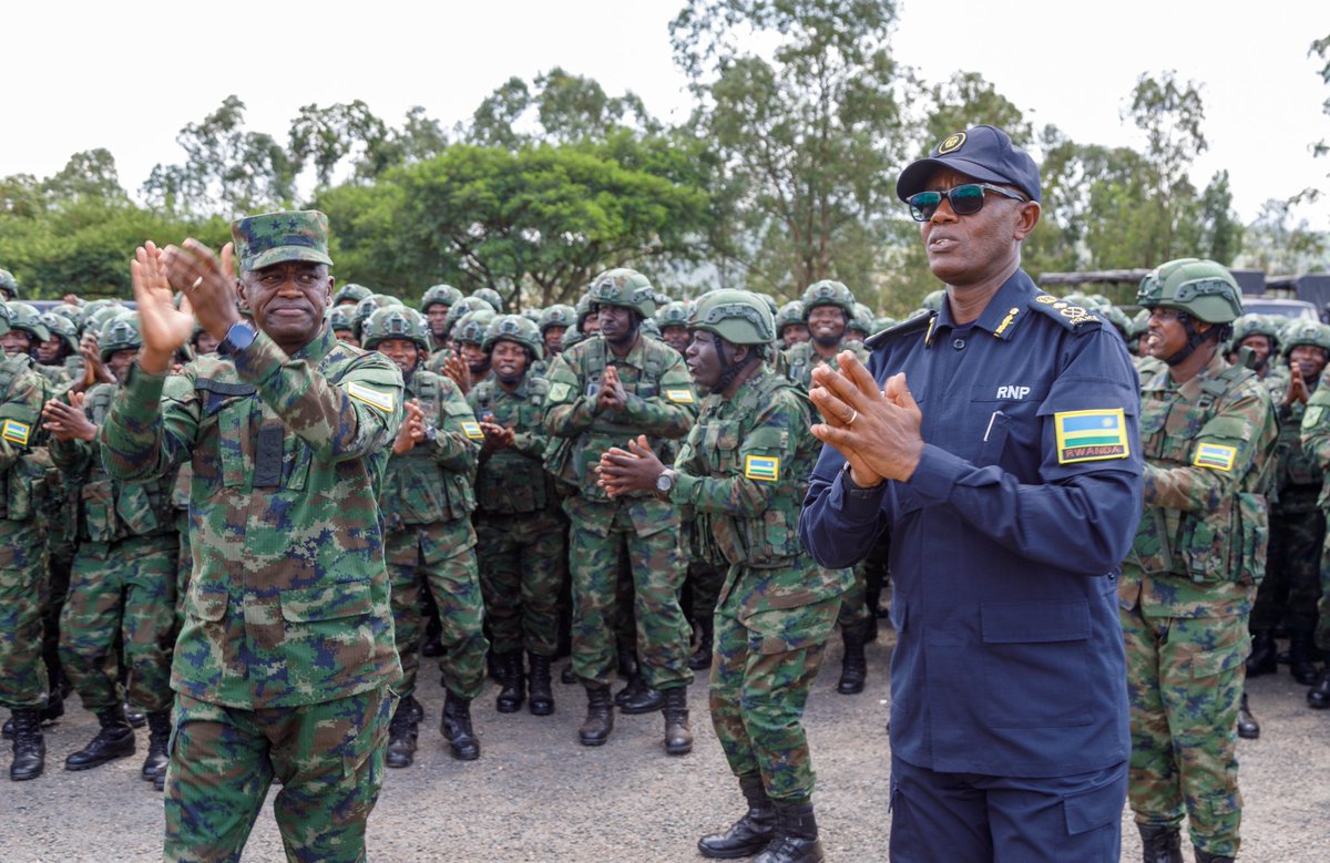 🇲🇿🇷🇼 New #Rwanda-n Security Forces contingent set to deploy to #CaboDelgado