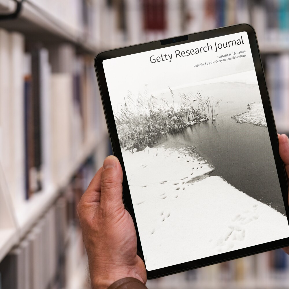 The first open-access issue of the Getty Research Journal is now available! This free peer-reviewed scholarly journal on the visual arts features 19 essays on subjects from manuscripts to architecture, from photography to poetry. Explore the new issue: gty.art/GRJ
