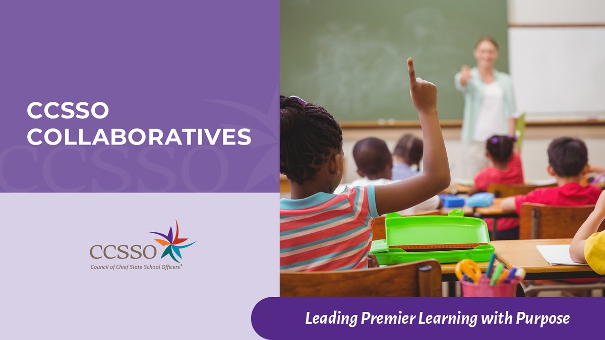 THIS WEEK: @CCSSO’s 2024 Spring Collaboratives Meetings begin today! We are thrilled to engage SEA leaders in conversations about how we are collectively working to better support students, teachers and communities. Follow along at #StatesLeading.