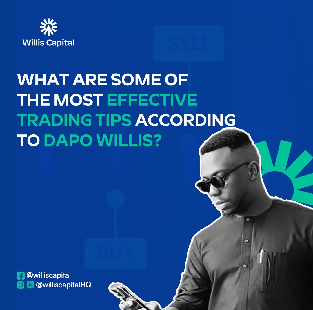 What is the best trading tip you’ve gotten from our CEO @IamDapo? Comment below 👇 #WillisCapital #propfirm #fx #fundedtrader