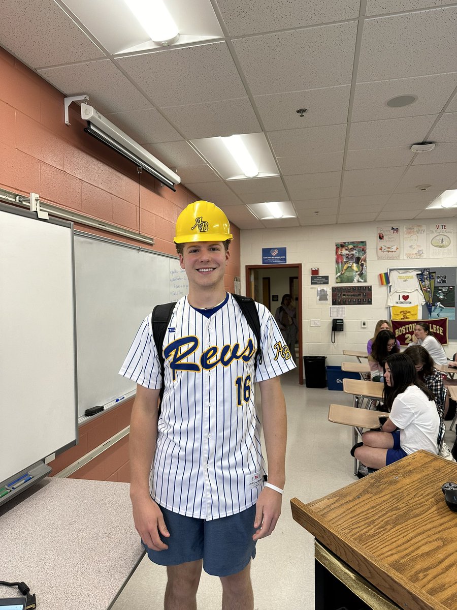 Senior Captain Rowan Morse is the Hard Hat Teammate of the week.  Rowan has embodied Trait No. 6 - “Don’t Complain” - as his role on the team has evolved over the course of the season.  He continues to work hard and improve himself as a player and leader. #abbase