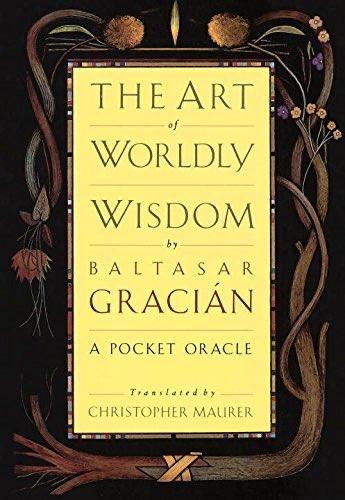 if you're ever looking for some kind of self improvement book that's not pretentious, gimmicky and cringe, read The art of worldly wisdom. it's my nightstand book so i didn't finish it yet but so far it's been reasonable, elegant and subtle