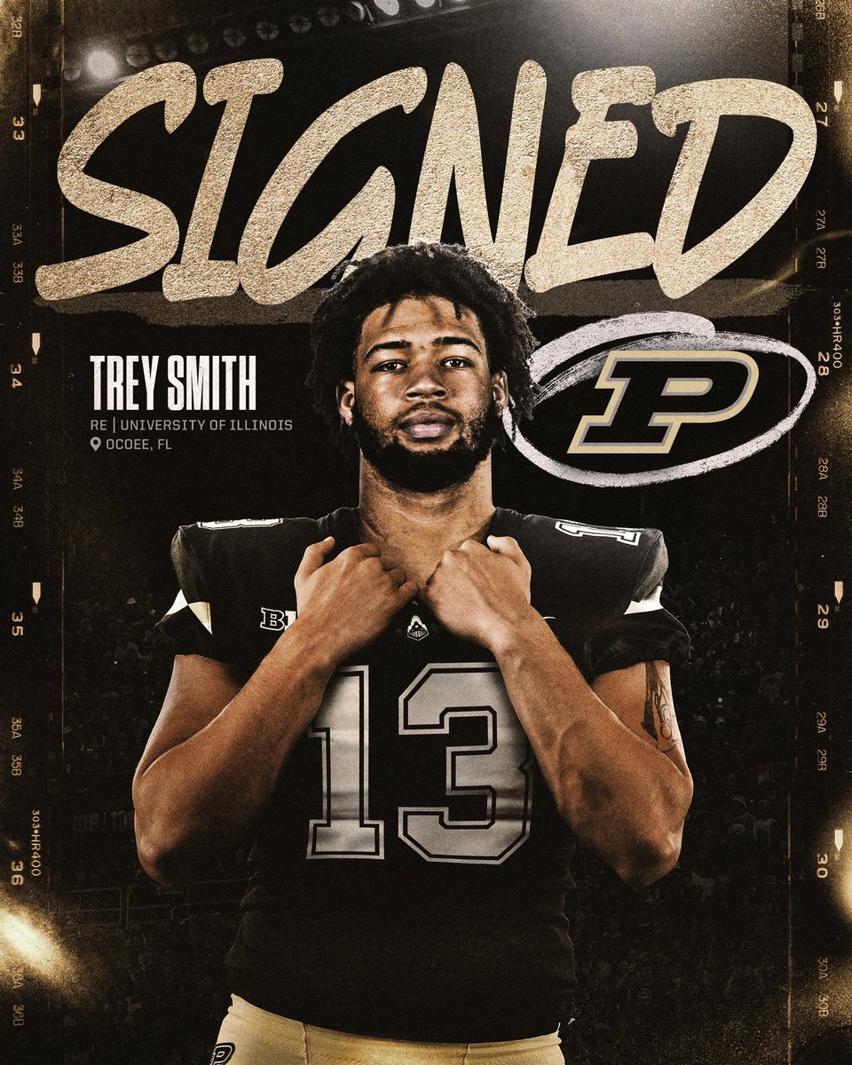 This week just keeps getting bigger and better!! Welcome @7Csmith to the Boilermaker family 🥳

#BoilerUp