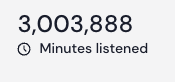 Boom! 3 million minutes of #stereounderground has been consumed on @mixcloud and it was only the other week we hit 2.5m. Thanks to everyone that continues to see the show grow exponentially. Keep spreading the word!