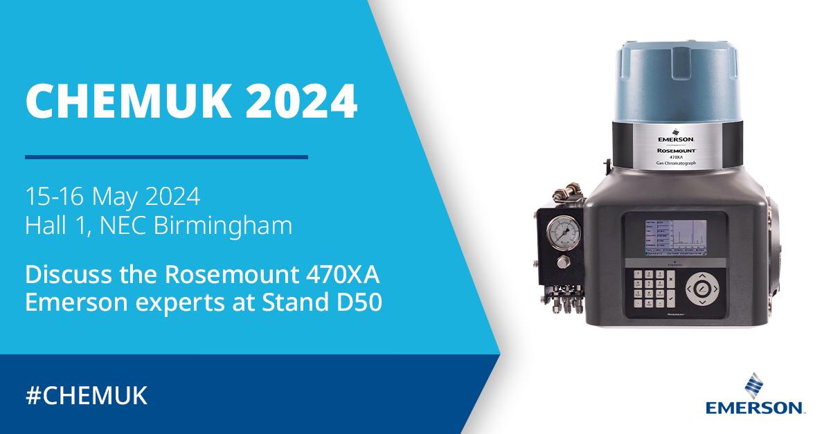 Interested in understanding how the Rosemount 470XA GC can reduce installation and start-up costs? 
#chemicalindustry #chemuk #rosemount #gaschromatography ow.ly/rMKc30sCnQ8