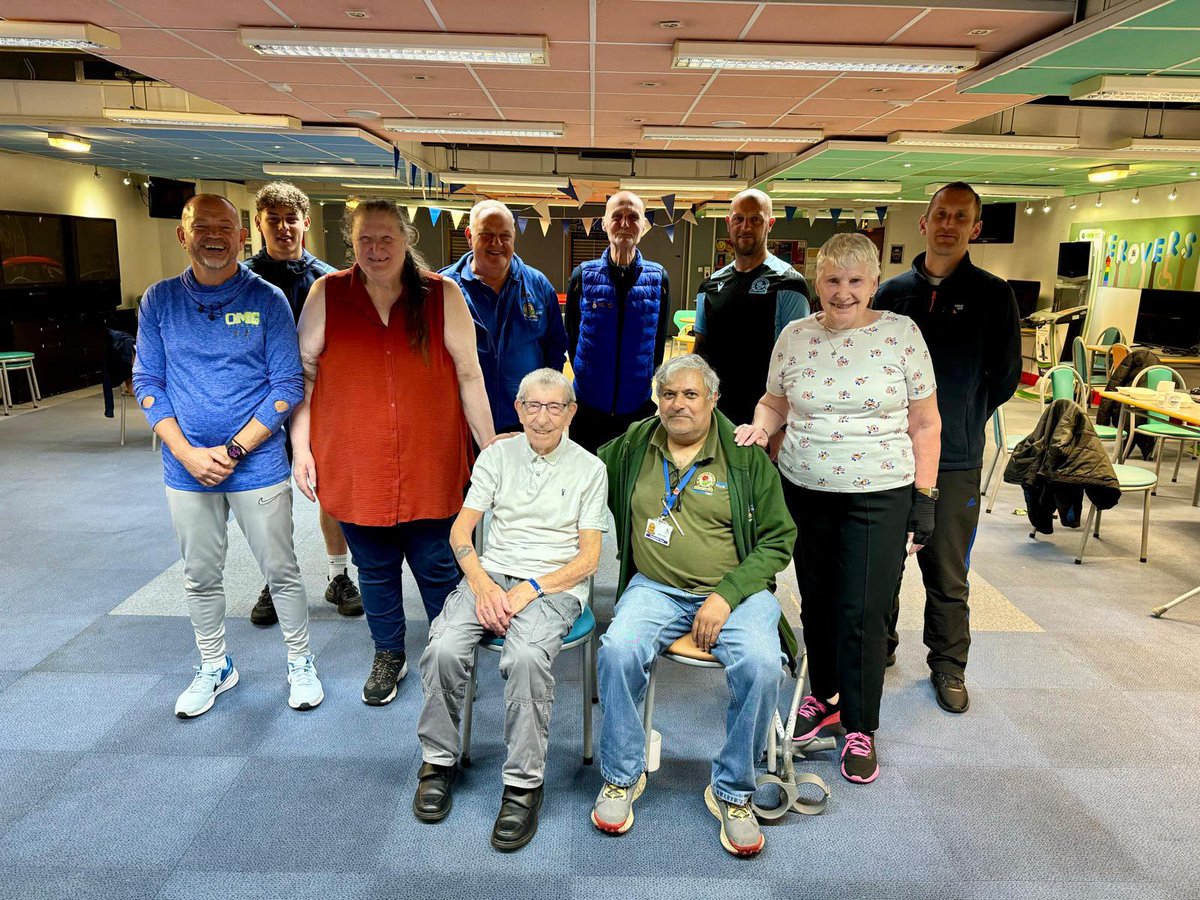 🥋Today, our Rovers Veterans group had an enriching experience at a Tai Chi class with Blackburn Martial Arts and Kickboxing Club. Learning the fundamentals of Tai Chi, they culminated their session by crafting a seamless 20-move kata. 🏟️Join us every Tuesday at the Strikers