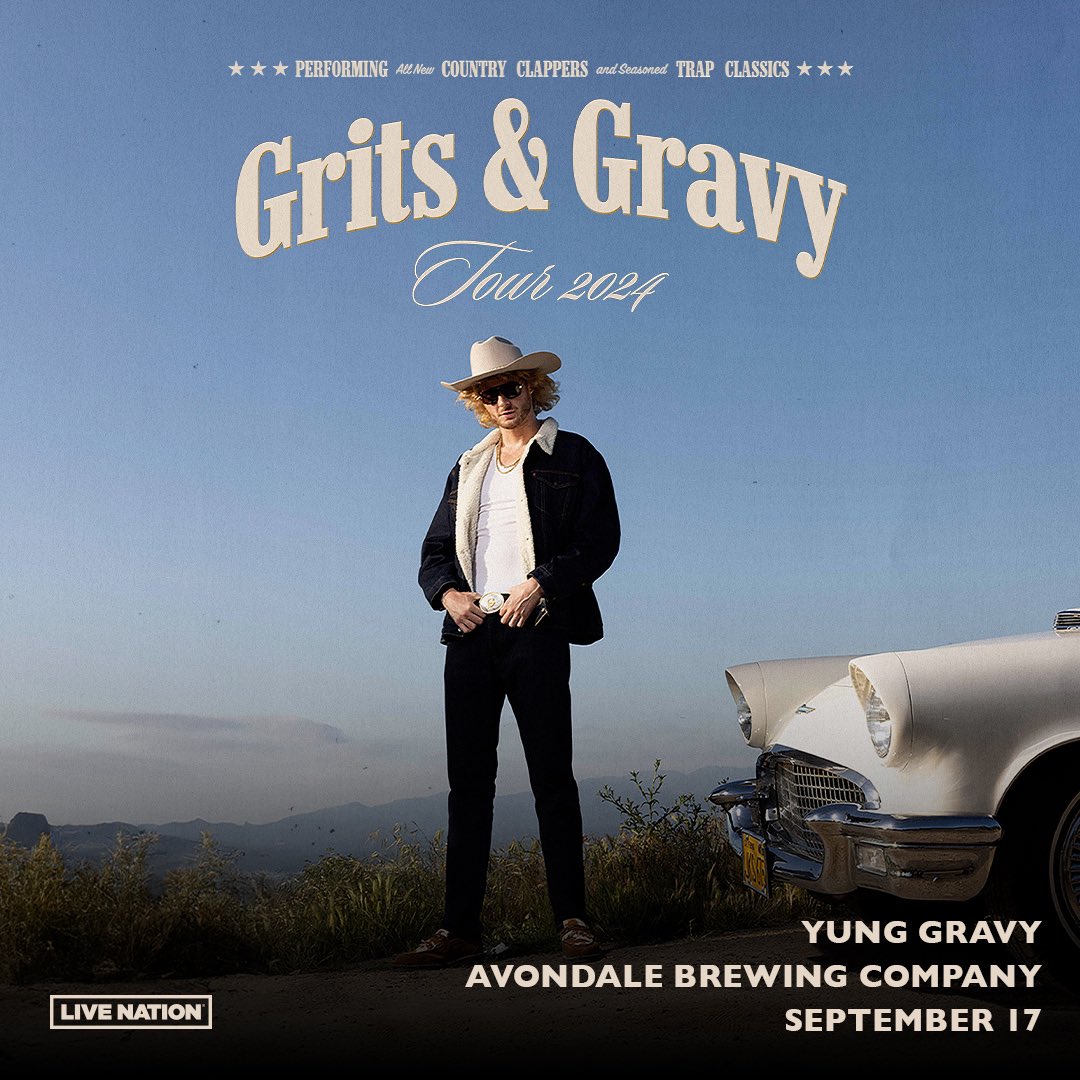 BIRMINGHAM! The gravy train is pulling up to Avondale Brewing Co. on September 17! 🚂 Sign up for early access to tickets Yung Gravy’s Grits and Gravy Tour. @yunggravy