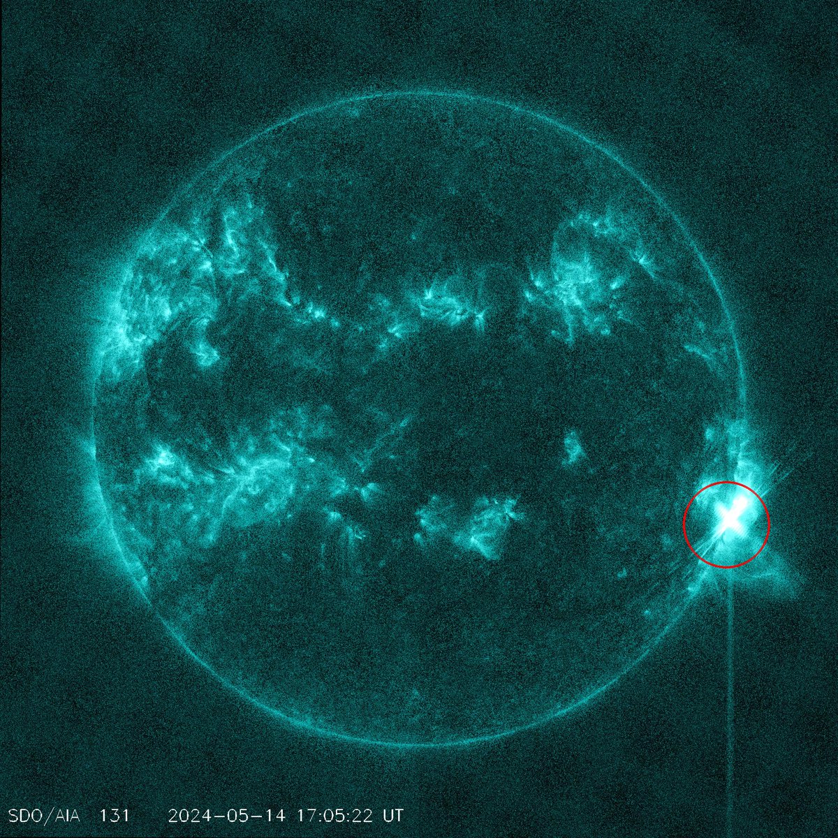 Major X8.79 flare from sunspot region 3664
Follow live on spaceweather.live/l/flare