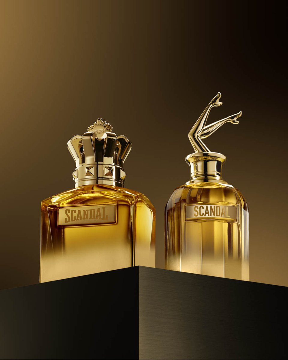 Embrace the golden attitude. More on: bit.ly/3x8qAA5 Photo credits: Lee Wei Wee and Marçal Vaquer. Talent credits: Ed Munro. #BeScandal #JeanPaulGaultier #jpgperfume