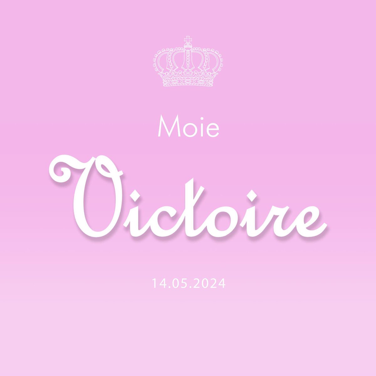 👶🍼 The Grand Duke and Grand Duchess of Luxembourg have announced the birth of their granddaughter Victoire, first child of their daughter Princess Alexandra and their son-in-law Nicolas, born this Tuesday, May 14 in Paris. The mother and child are doing well. #courgrandducale