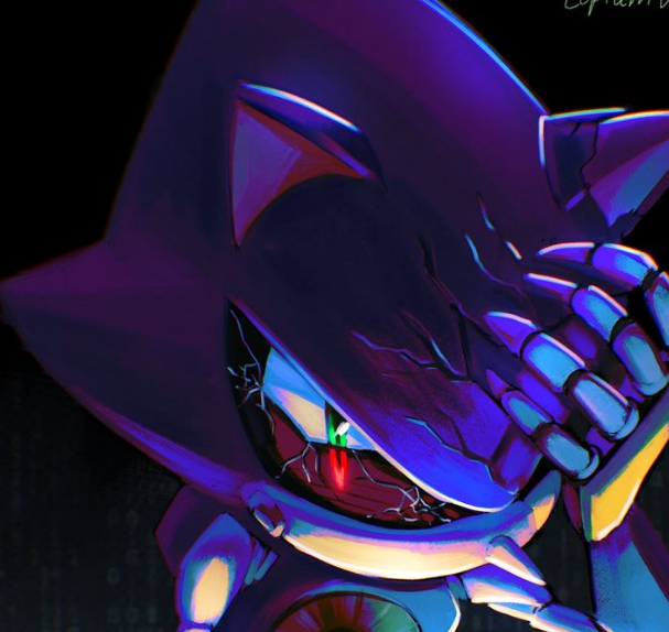 Do you think Metal Sonic will be in #Sonic3? ARTIST UNKNOWN #SonicTheHedegehog #sonicfanart #metalsonic #SonicMovie3