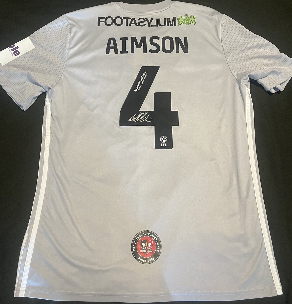 Tom Vickery (@tvickers1) on Twitter photo Very kindly donated by Will Aimson, a matchworn shirt for me to raise money for the <a href="/as9foundation/">Adam Stansfield foundation</a>
I am going to split the winning bid between the foundation and Will’s brother’s fundraiser who’s son is in need of specialist treatment in the USA.
Auction ends 20/05 8pm. #ecfc Very kindly donated by Will Aimson, a matchworn shirt for me to raise money for the <a href="/as9foundation/">Adam Stansfield foundation</a>
I am going to split the winning bid between the foundation and Will’s brother’s fundraiser who’s son is in need of specialist treatment in the USA.
Auction ends 20/05 8pm. #ecfc
