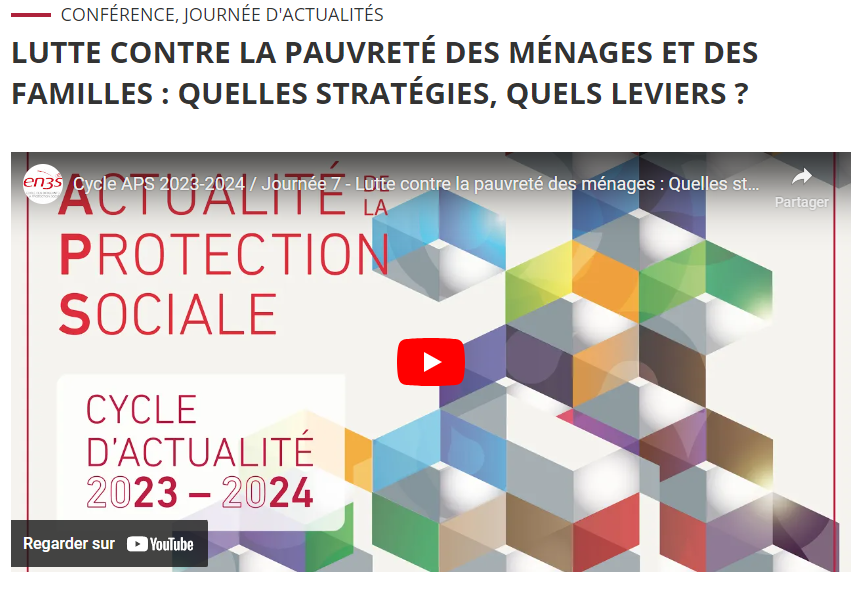 #luttecontrelapauvreté | @NDuvoux, président du #cnle est intervenu ce matin à la journée organisée par l'@EN3S_officiel sur le thème « Lutte contre la pauvreté des ménages et des familles : quelles stratégies, quels leviers ? ».