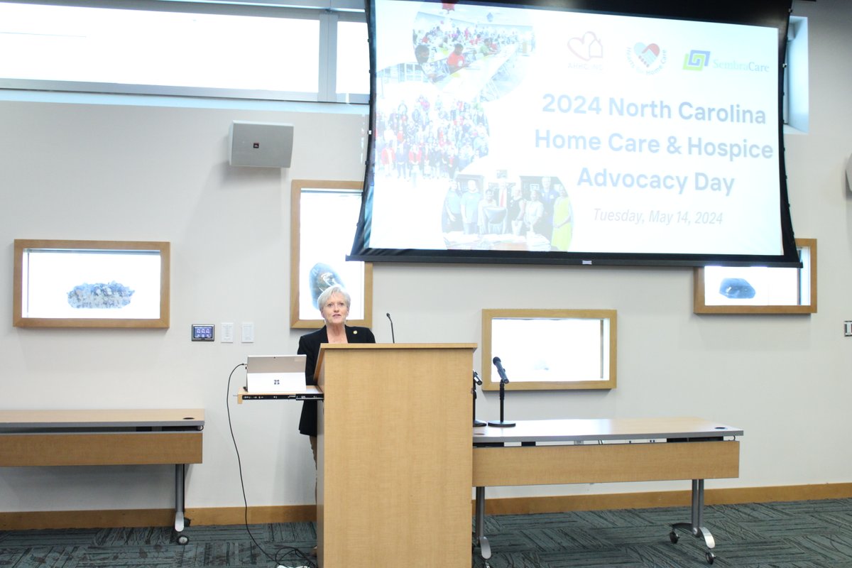 A big thank you to Senator Tim Moffit and Senator Gale Adcock for kicking off today's #AdvocacyDay 2024 in NC. #HomeCareAction