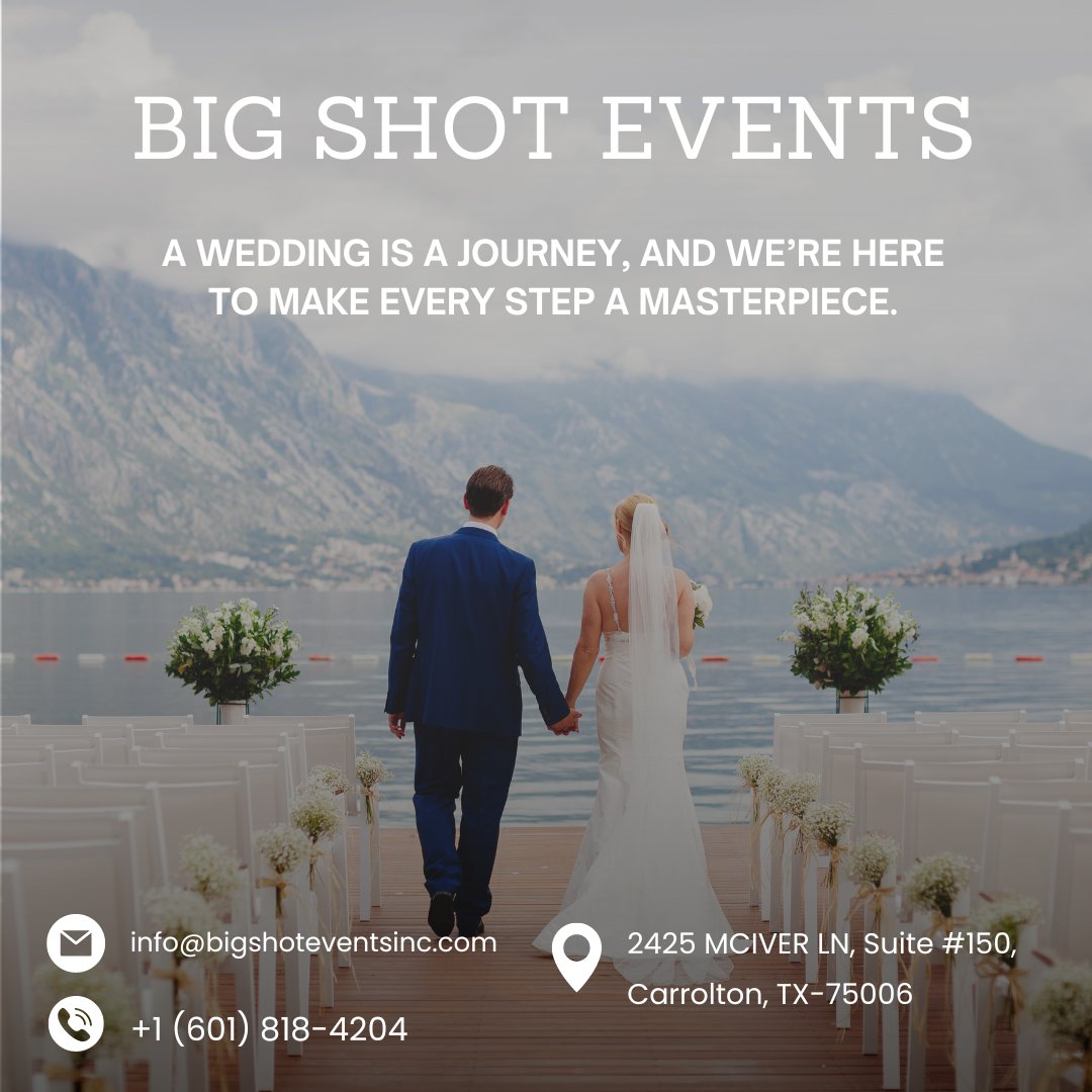 At Big Shot Events, we're not just event planners; we're memory architects. With boundless creativity, meticulous attention to detail, and an unwavering dedication to excellence.