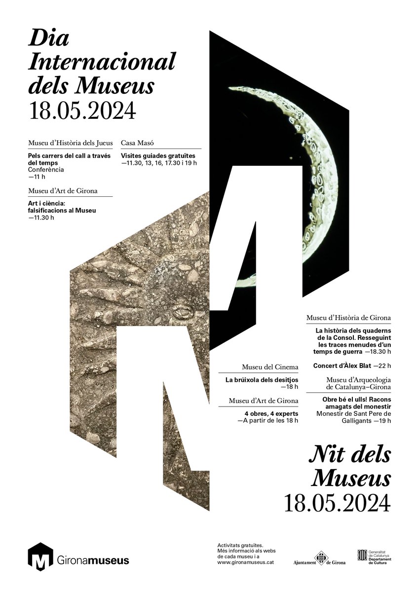 🆕 Àlex Blat a Girona! Aquest dissabte 18 de maig torna la Nit dels Museus i la tancarem amb el concert d'@alexblatmusica al @mhistoria_gi! 🎫 Últimes reserves gratuïtes: girona.cat/agenda/inscrip…