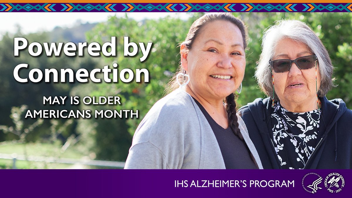May is #OlderAmericansMonth! The 2024 theme, #PoweredByConnection, highlights the importance of relationships for elder health. Here are tips from @ACLgov to make a difference: acl.gov/oam/2024/oam-2… #NativeHealth #IndianCountry