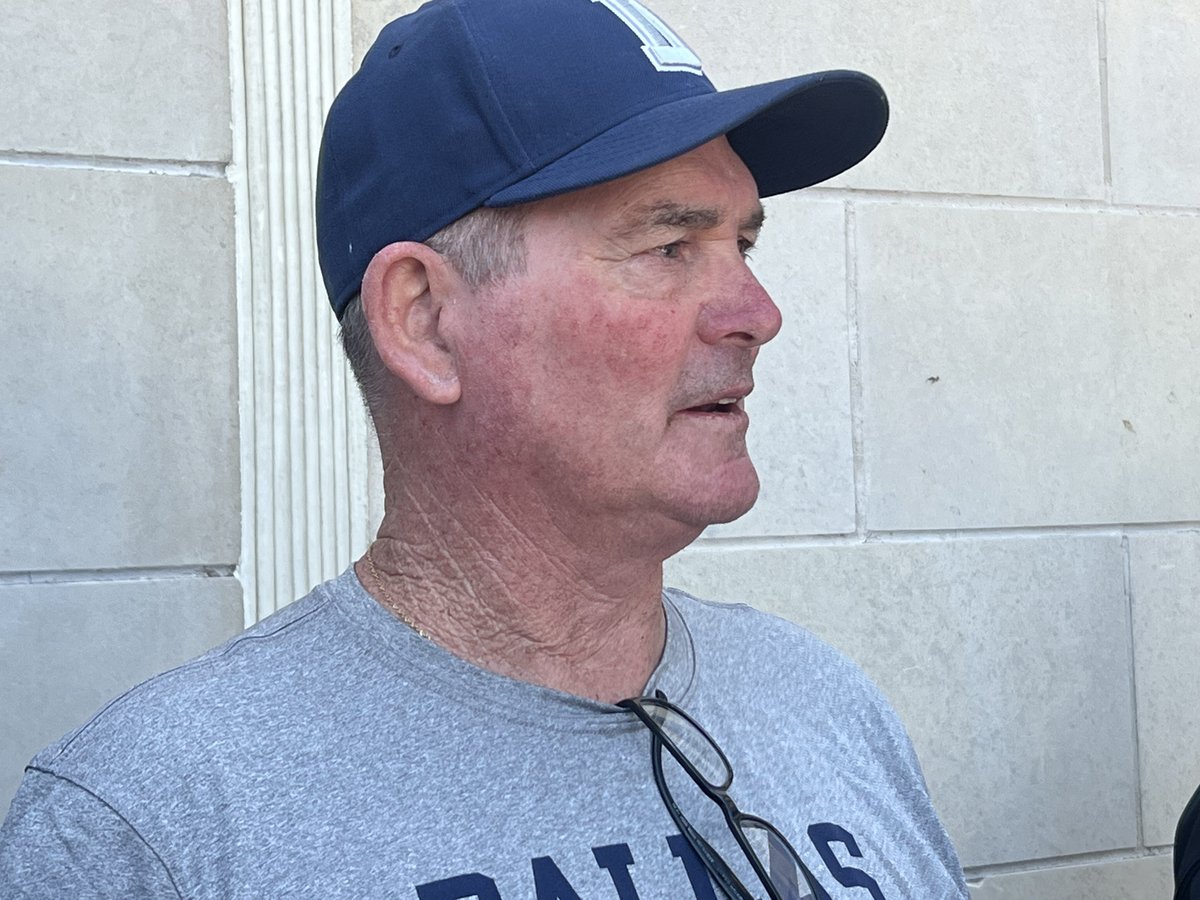 Cowboys DC Mike Zimmer has yet to work on field with NT Mazi Smith, who is recovering from offseason shoulder surgery. Zimmer said he and Smith have discussed at what weight Smith wants to play. Zimmer declined to disclose number, but Smith is at 305 now and working toward it.
