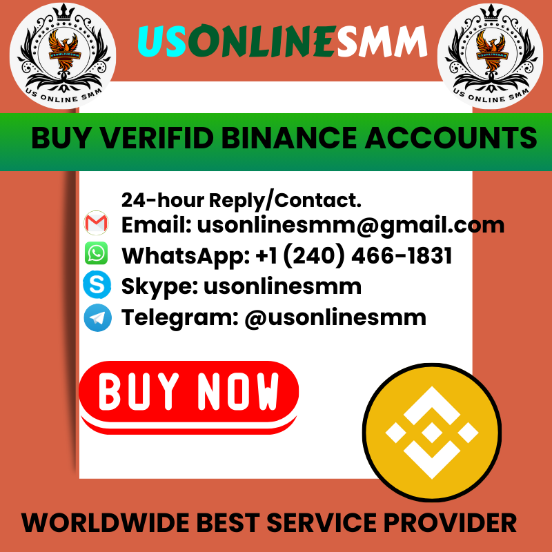 Buy Verified Binance Accounts
24-hour Reply/Contact.
Email: usonlinesmm@gmail.com
Whats nambar: +1 (240) 466-1831
Skype: usonlinesmm
Telegram: <a href="/usonlinesmm/">Danyka Sevigny</a>
usonlinesmm.vercel.app/products/buy-v…

#Year2
#ASAC24
#Shaw
#TongueOutTuesday
#LinkedIn
#ScottishGovernment
#EYFS
#Martial
#EURO2024