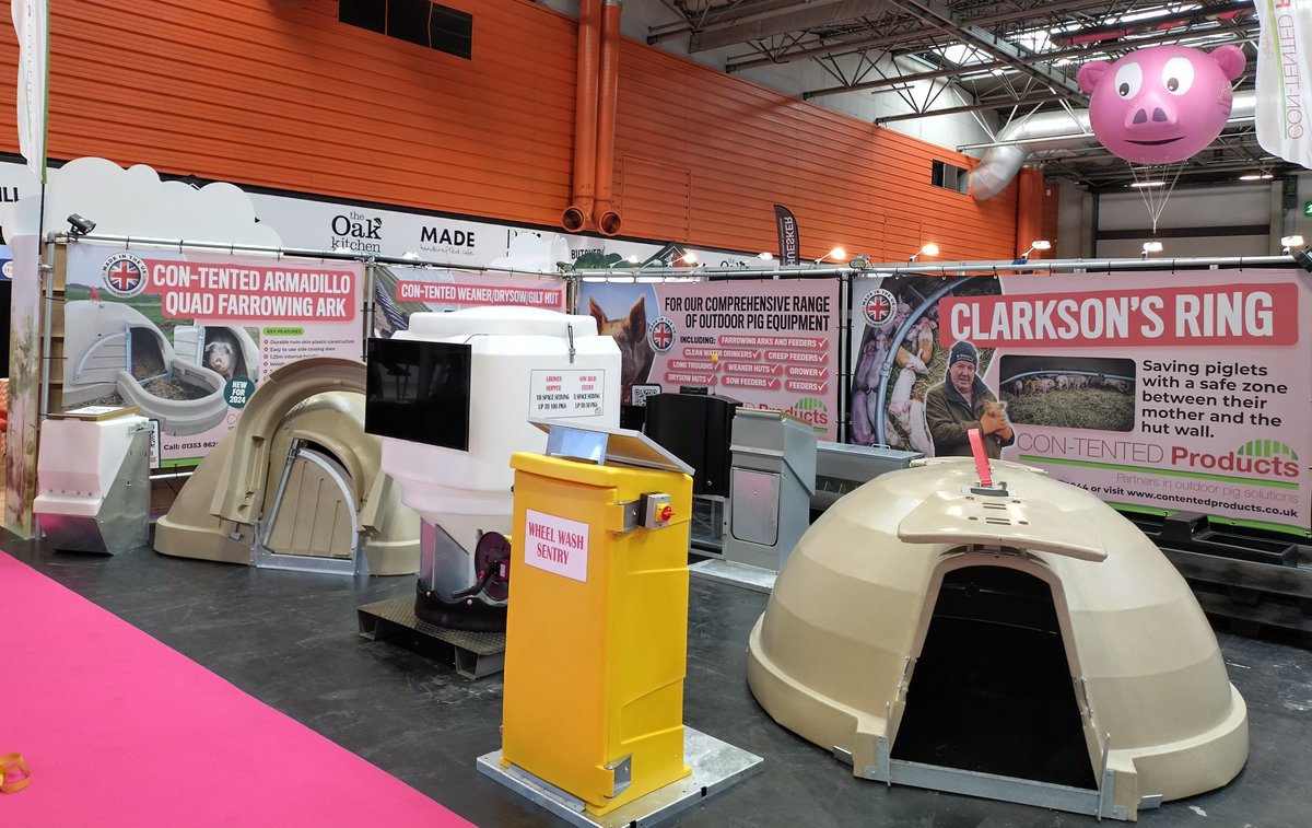 🔥All set for tomorrow🔥 @PigPoultry @pigworldmag 🌍NEC Birmingham 🐷Hall 11 🚜Stand 342 📆15th & 16th 🇬🇧 Four new products 🎫£3000 prize draw If you're visiting come and say hello