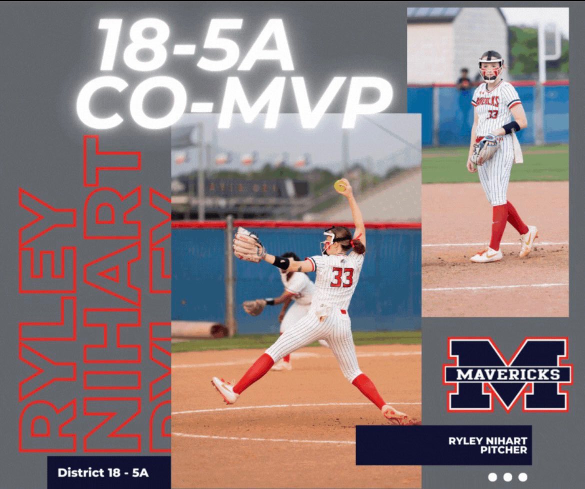 Congratulations to our NSU Signee, Ryley Nihart on being name District 18-5A CO-MVP!! We’re so proud of you!!! 🔥🔥 #bBlaze #bCommitted #BlazeOn #BTheDifference