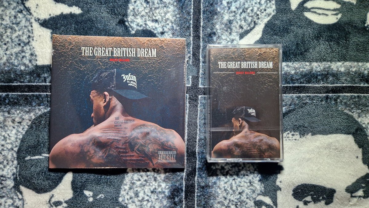 INTLGrime's tweet photo. More For The Collection 💿 📼
@TheBugzyMalone - The Great British Dream
#BugzyMalone https://t.co/fg5FK1neNW