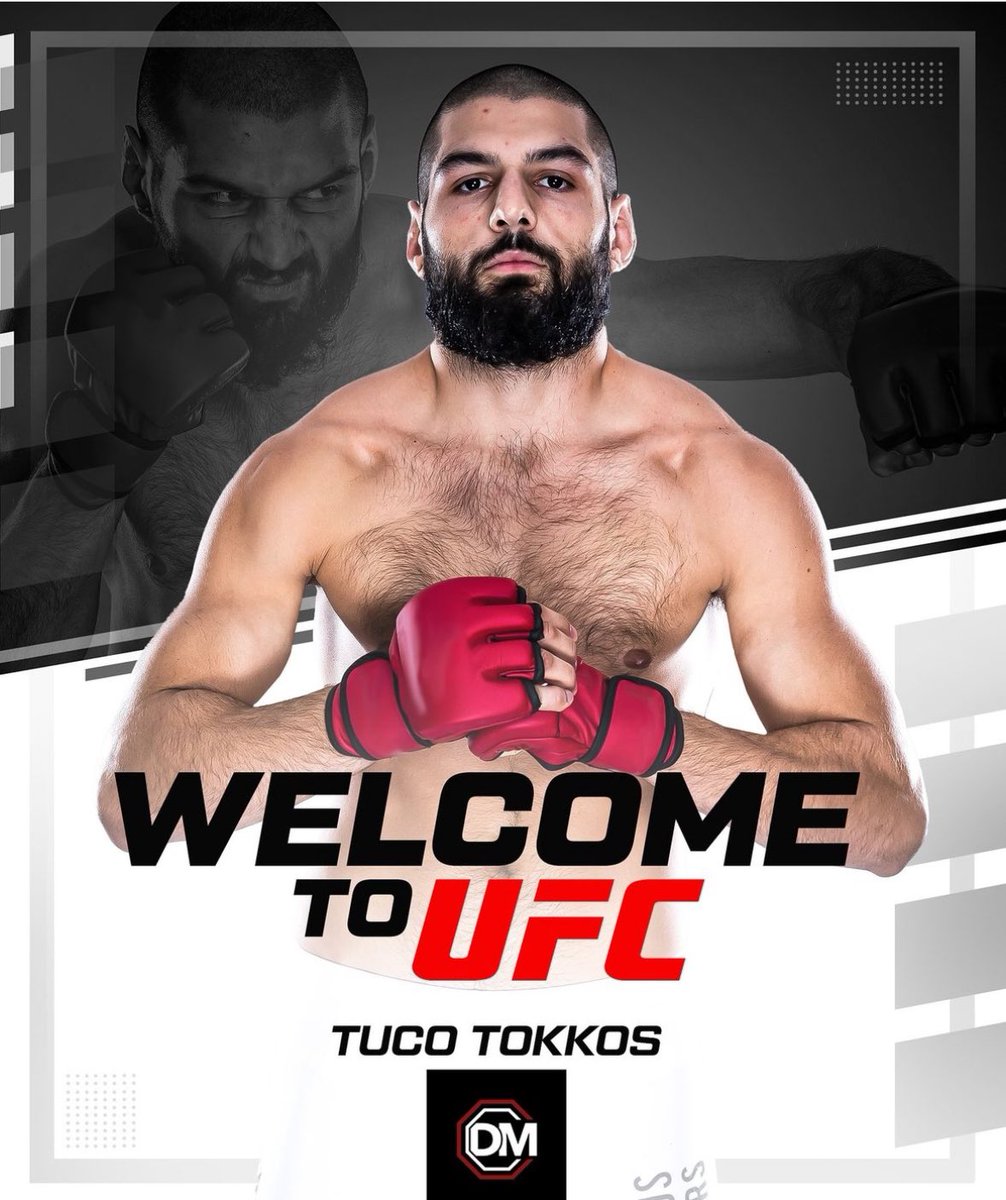 Per his management @Dominance_MMA former @FuryFightingTX Light Heavyweight Champion Tuco Tokkos has signed with the UFC and will make his debut this Saturday at #UFCVegas92 vs Oumar Sy