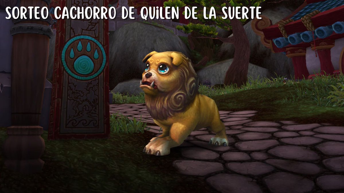 PatriRoxas95's tweet photo. Sorteo 1x mascota Cachorro de Quilen de la Suerte! 🎁

Gracias a @Warcraft_ES os traigo este sorteo para celebrar la salida del parche Corazón Oscuro el pasado 8 de mayo.

Requisitos:
✅ Follow @PatriRoxas95
🔁 RT

Solo EU. Finaliza el 16/5/2024.
#WoW_Partner #Dragonflight https://t.co/dvmKSgYPWV