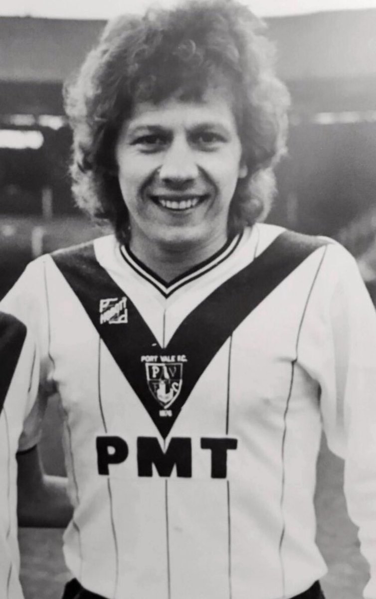 #OnThisDay 14/5/84
PORT VALE  1
Fox
MILLWALL  0

Already relegated from old Div3 after just one season Vale ended it with victory over Millwall thanks to a goal from fans favourite Steve Fox, pictured. Att 2,299 #portvale #pvfc