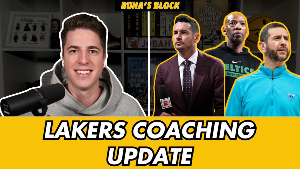 Lakers update: Three leading coaching candidates emerge in JJ Redick, James Borrego and Sam Cassell I cover the three frontrunners, the rest of the candidate pool, what the Lakers are looking for, Coach K's role in the process, and more. Watch here: youtube.com/watch?v=by4tjf…