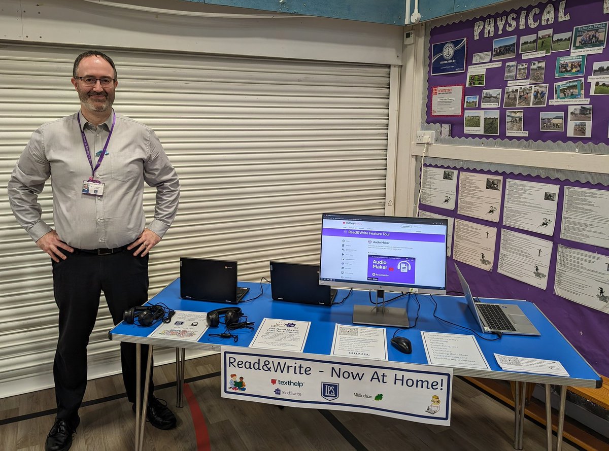 While you're at our Parents' Evenings this week, why not pay a visit to Mr Henderson in the Gym Hall and find out more about the Read&Write toolbar and how you can get it on your devices at home for free?!