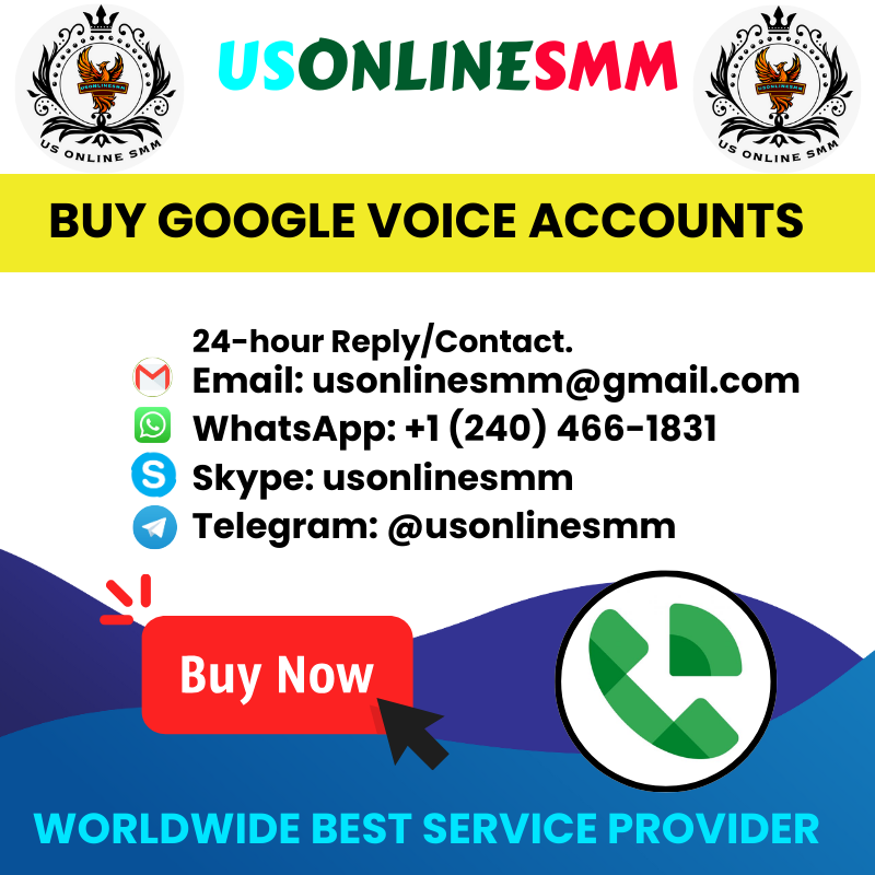 Buy Google Voice Accounts
24-hour Reply/Contact.
Email: usonlinesmm@gmail.com
Whats nambar: +1 (240) 466-1831
Skype: usonlinesmm
Telegram: <a href="/usonlinesmm/">Danyka Sevigny</a>
usonlinesmm.vercel.app/products/buy-g…

#McCrybaby
#DOPS
#Maher
#RingsofPower
#Yale
#Шойгу
#applepronews
#Китай
#белоусов
#Боже
#Белгороде