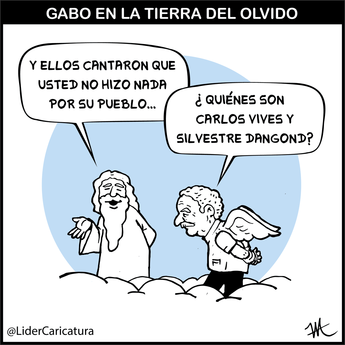 Gabo en la tierra del olvido. Carlos Vives y Silvestre Dangond le cantaron a nuestro Nobel García Márquez una vieja canción reclamándole por el pobre estado de Aracataca 🤬 #humor #humornegro #GabrielGarciaMarquez  #NobelPrize  #CarlosVives  #SILVESTREDANGOND #FelizMartes