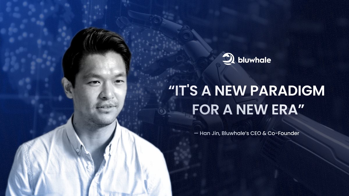 The game of user ownership is changing, as large companies have long exploited their consumers. Bluwhale leverages AI to help ecosystem participants fully control and monetize their data usage ⚡️ This is the vision of @jinhan8, the CEO of Bluwhale: “For nearly two decades,
