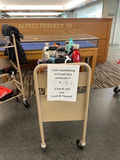 Amherst College Library tweet media