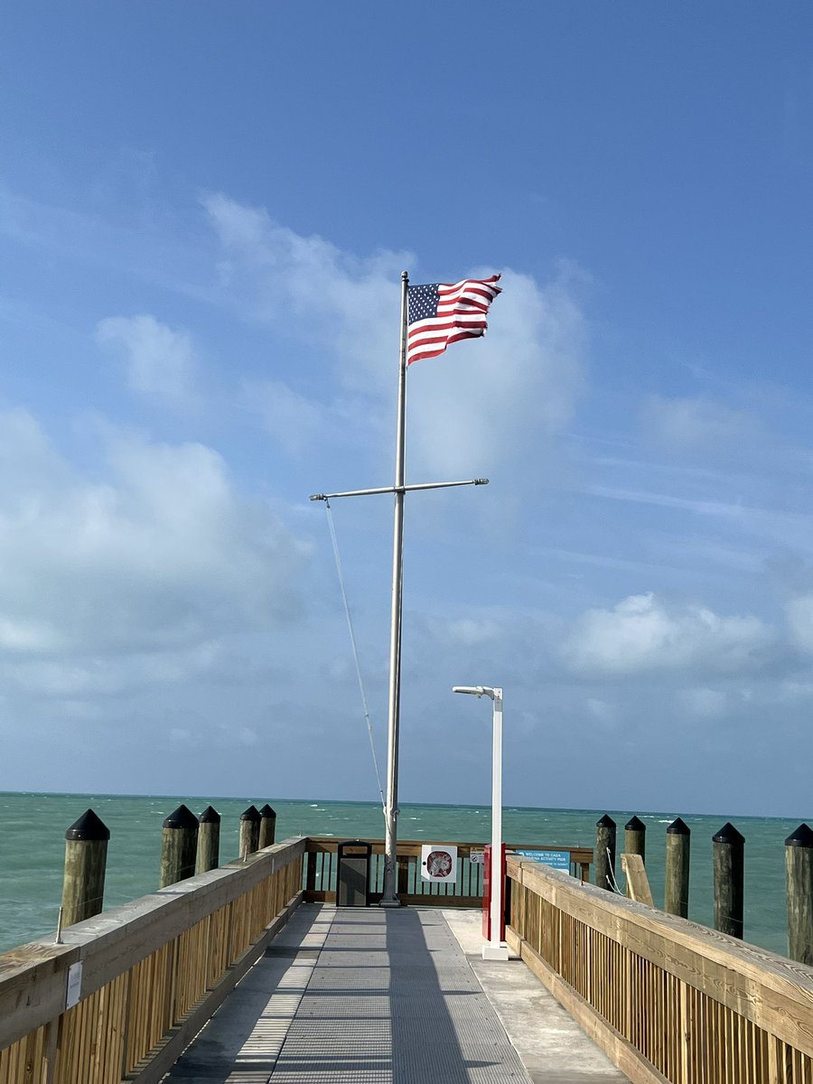 Condemed after Hurricane Irma, the #casamarina pier is back!! #keywest #bellavita