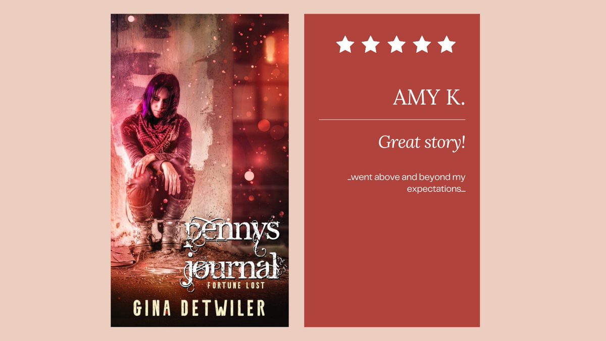 Thanks, Amy K., for the 5-star review of Penny's Journal, my latest in the #Forlornseries (and it's a novella!). Available on Amazon. 😎

#christianya #christianfiction #ya #amreading #books #christianfantasy #novel #supernaturalromance #indiebook
