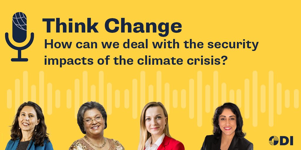 Countries affected by conflict are among those most impacted by the climate crisis, but receive very little climate finance. 'Bolder, collective action' was pledged at #COP28, but how can we put this into practice? New @ODI_Global #ThinkChangePodcast: odi.org/en/insights/th… 🎧
