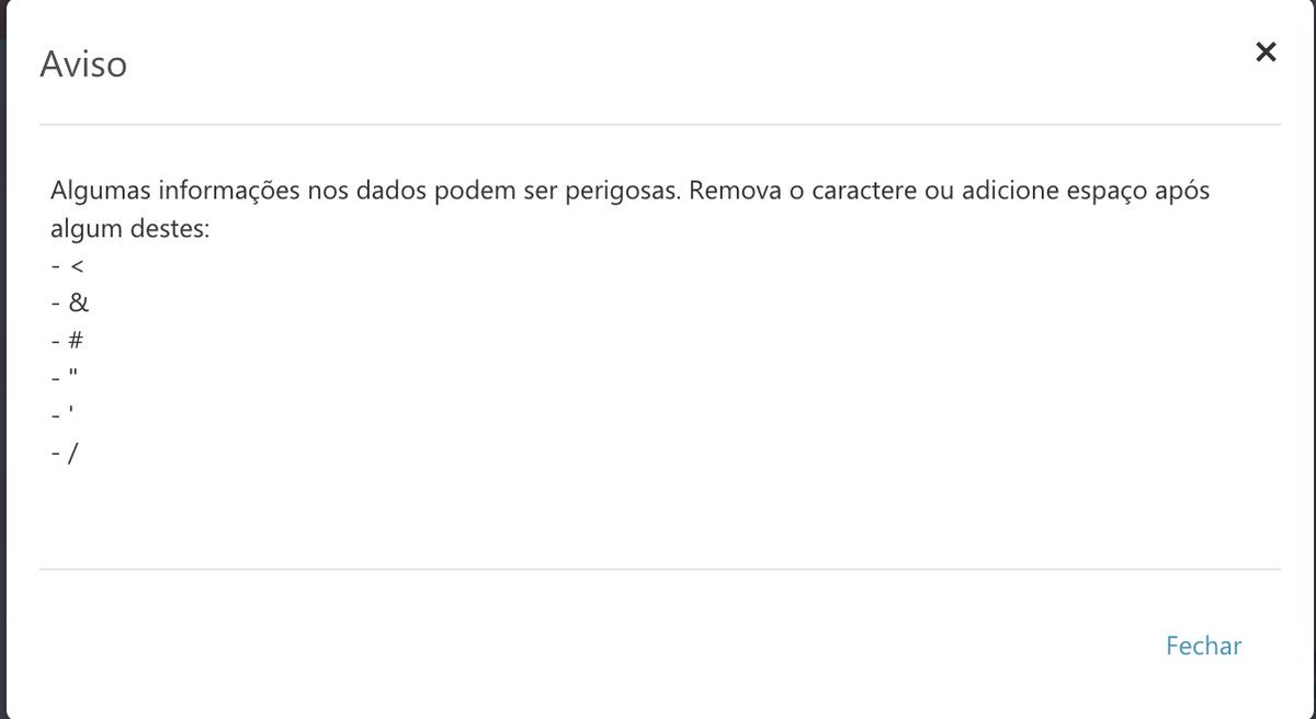 Vi esse alerta aq no campo Pesquisar de uma aplicação

O que vcs acham? 🌚🌚🌚

#bolhasec #bolhadev