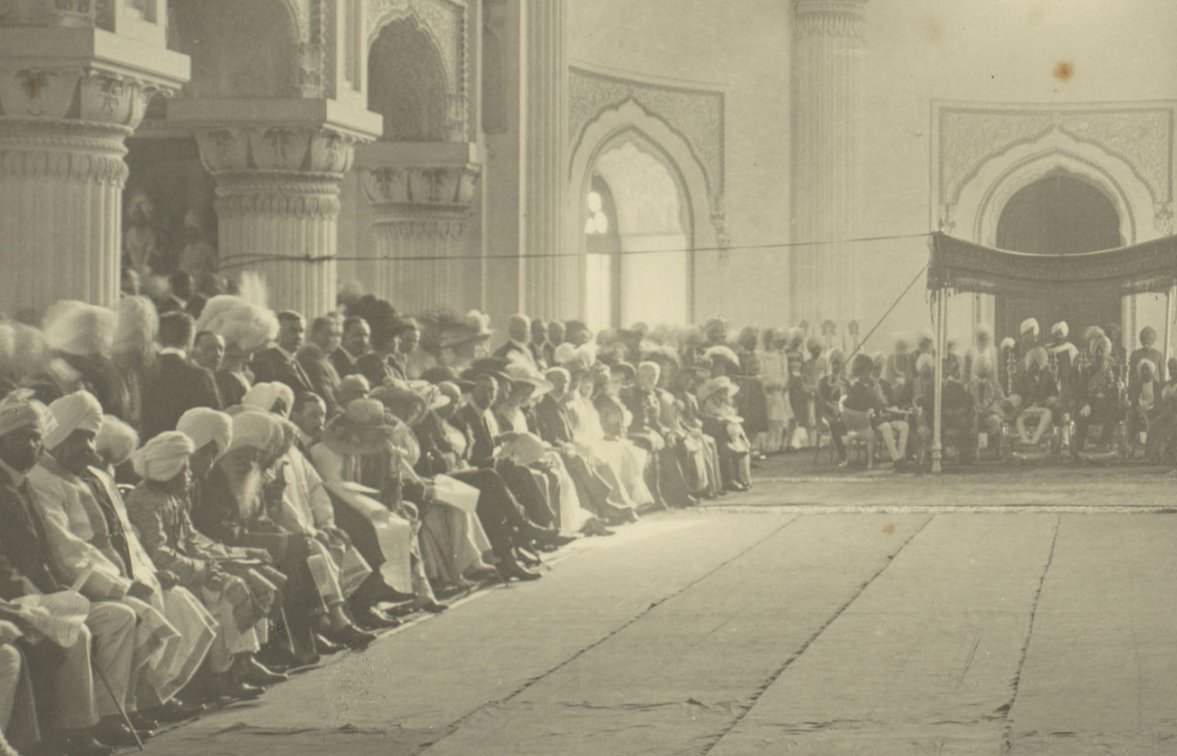 Images of the Anand Karaj and Sehrabandi ceremony of the son of Maharaja Jagajit Singh of Kapurthala - 1911.