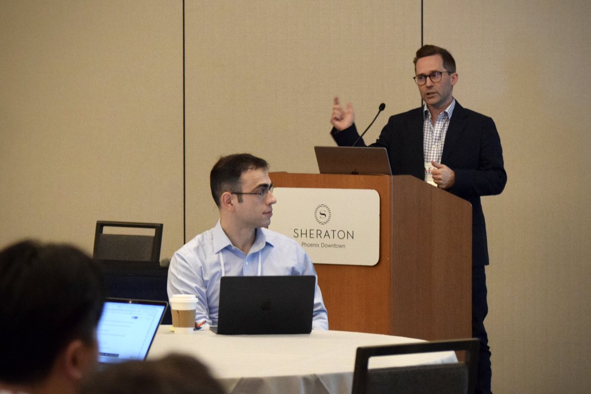 Andrew Taylor, MD, MHS, presents “Cutting-edge AI Processes for Healthcare: Retrieval Augmented Generation and Agentic Worflow” during an #SAEM24 advanced workshop on leveraging the potential of #largelanguagemodels in Emergency Medicine