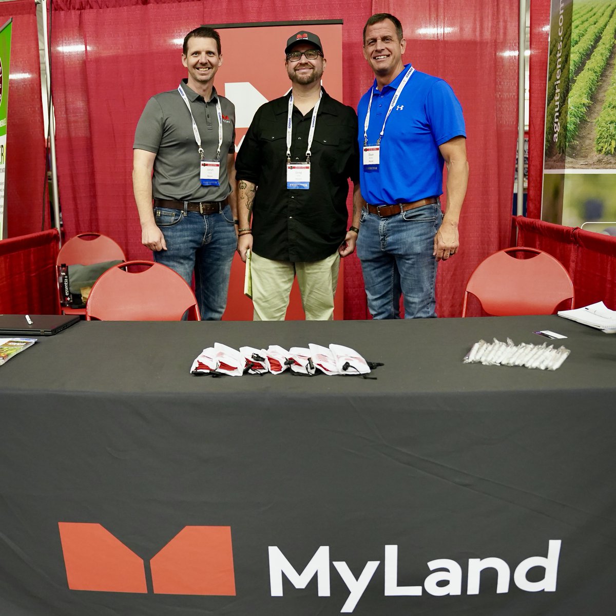 The MyLand team had a wonderful time connecting with strawberry growers at the 42nd Annual AgriTech event in Florida! Thank you to @FlaStrawberries for bringing together the FL strawberry industry for a great event. 

#StrawberryGrowers #FloridaStrawberries