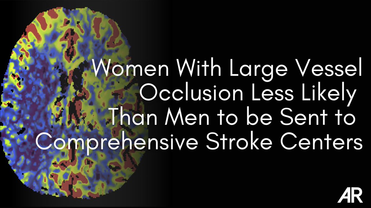 “We don’t know exactly why women were less likely than men to be routed to comprehensive stroke centers, but we do know that gender is an implicit bias.' ~Sunil Sheth, MD Learn more ➡️ bit.ly/43vlMiR @SunilAShethMD #NWHW #StrokeAwarenessMonth #NeuroImaging