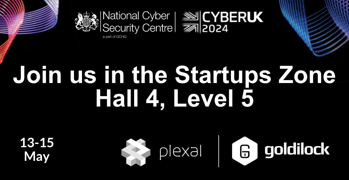 An excellent day at @NCSC's #CyberUK24, connecting with peers around this year's theme: Future Tech, Future Threat, Future Ready!

Find us in @PlexalCyber Startups Zone in Hall 4, Level 5 – full details on who else is there on🗞️ plexal.com/startups-zone-…
#NATODIANA #NCSCForStartups