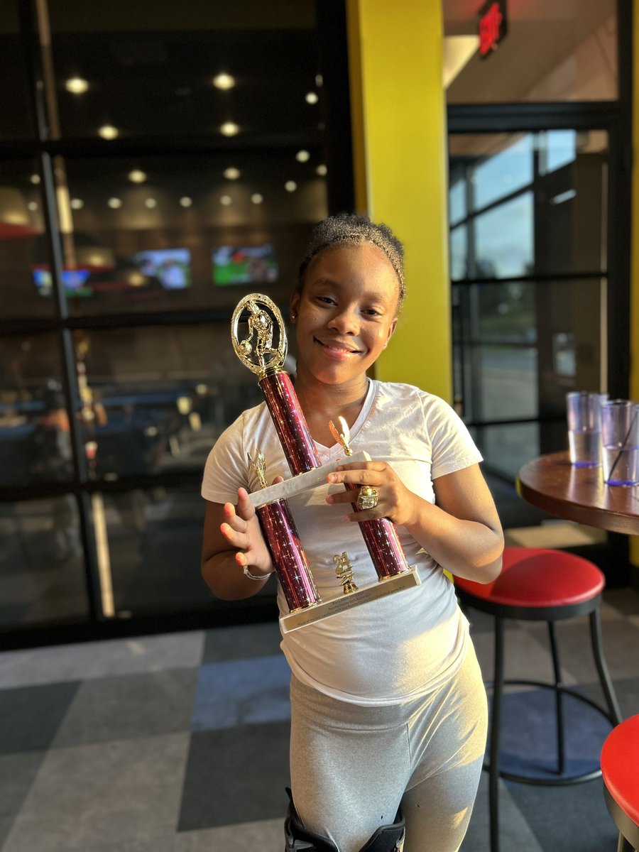 Leestown middle school banquet for the 23/24 season I received my championship ring and trophy for Fayette county player of the yr,leestown mvp and allstar game mvp