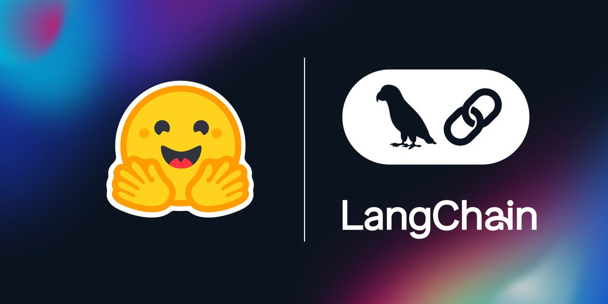 🤗 Hugging Face x LangChain 🦜 Excited to share about huggingface-langchain: a new, jointly maintained partner package for the open-source community! This Python library offers a frictionless integration between the latest open models from @huggingface and your familiar