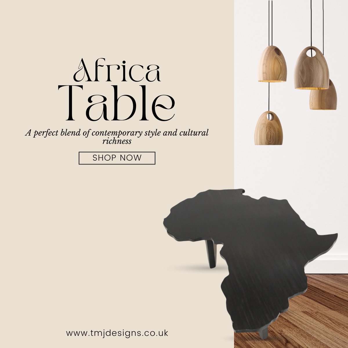 Crafted with quality materials, it stands out as a sturdy and captivating focal point, seamlessly merging modern design with cultural significance.

Shop Now: tmjdesigns.co.uk

#TMJDesigns #shopwithus #eBayfinds #Furnituresale #coffeetable #furniturestoresnearme